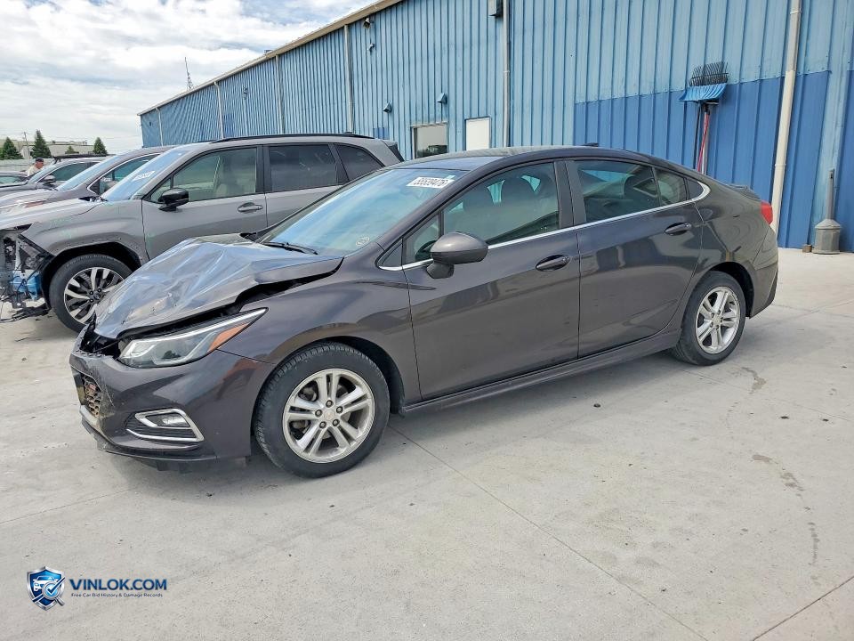 2017 CHEVROLET CRUZE LT – Lot 55539476 auction photo