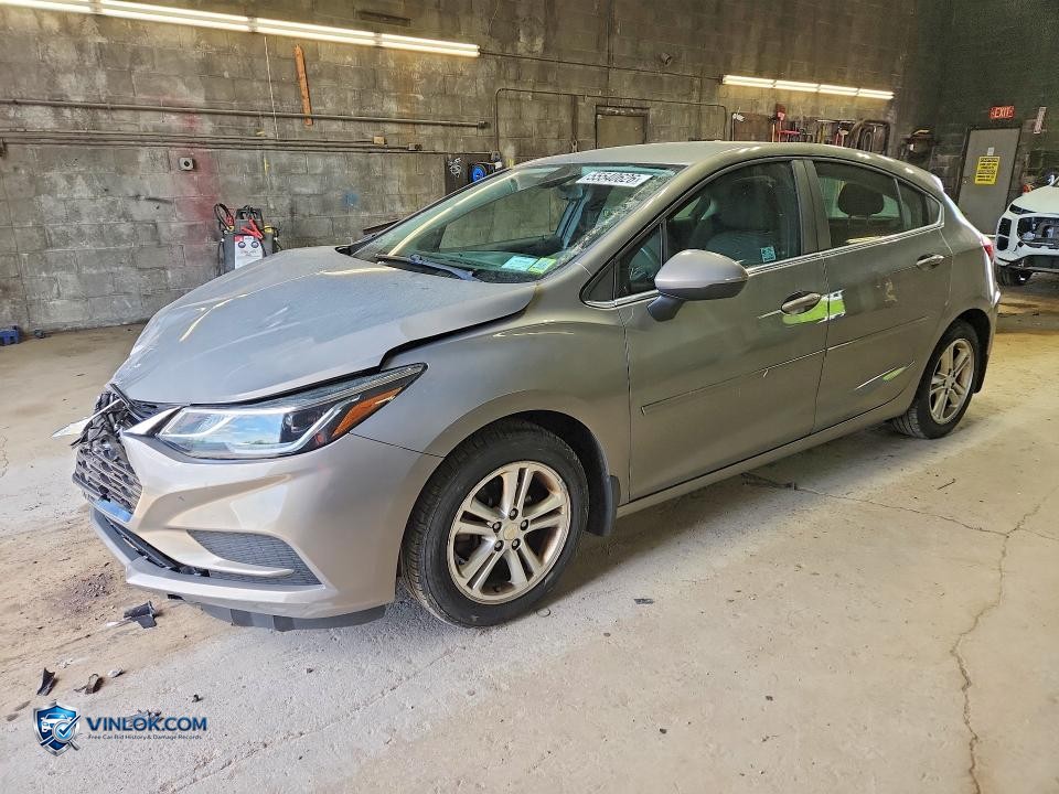 2017 CHEVROLET CRUZE LT – Lot 55540626 auction photo