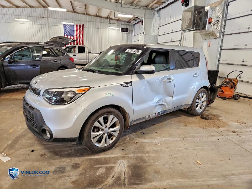 2015 KIA SOUL + – Lot 55541436 auction photo