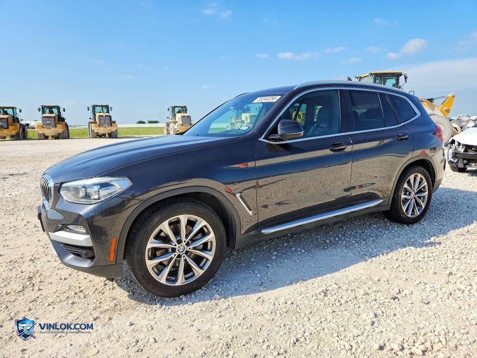 2019 BMW X3 SDRIVE30I – Lot 55544266 auction photo