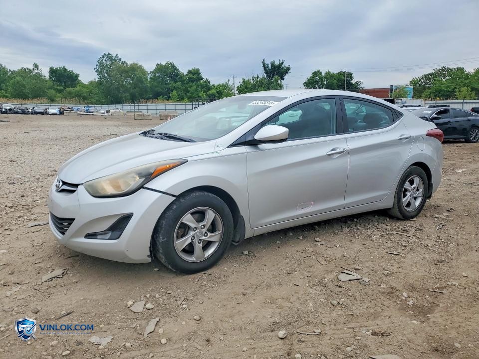 2015 HYUNDAI ELANTRA SE – Lot 55545316 auction photo
