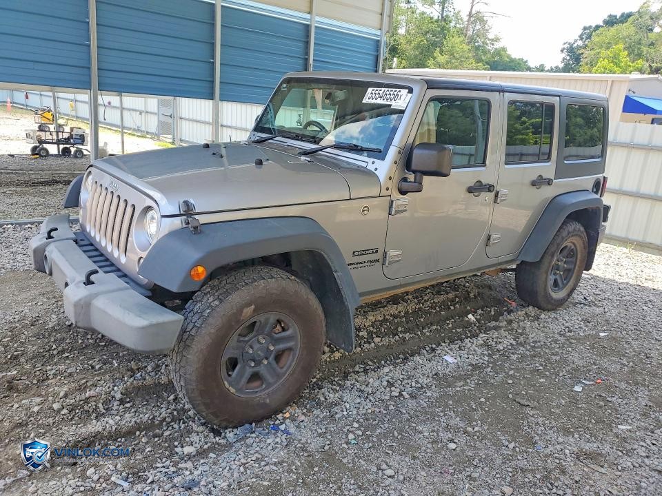 2018 JEEP WRANGLER UNLIMITED SPORT – Lot 55546556 auction photo