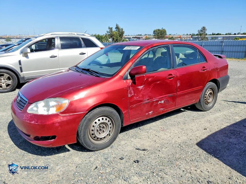 2007 TOYOTA COROLLA LE – Lot 55546956 auction photo