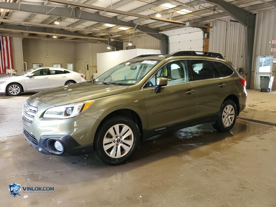 2015 SUBARU OUTBACK 2.5I PREMIUM – Lot 55547296 auction photo