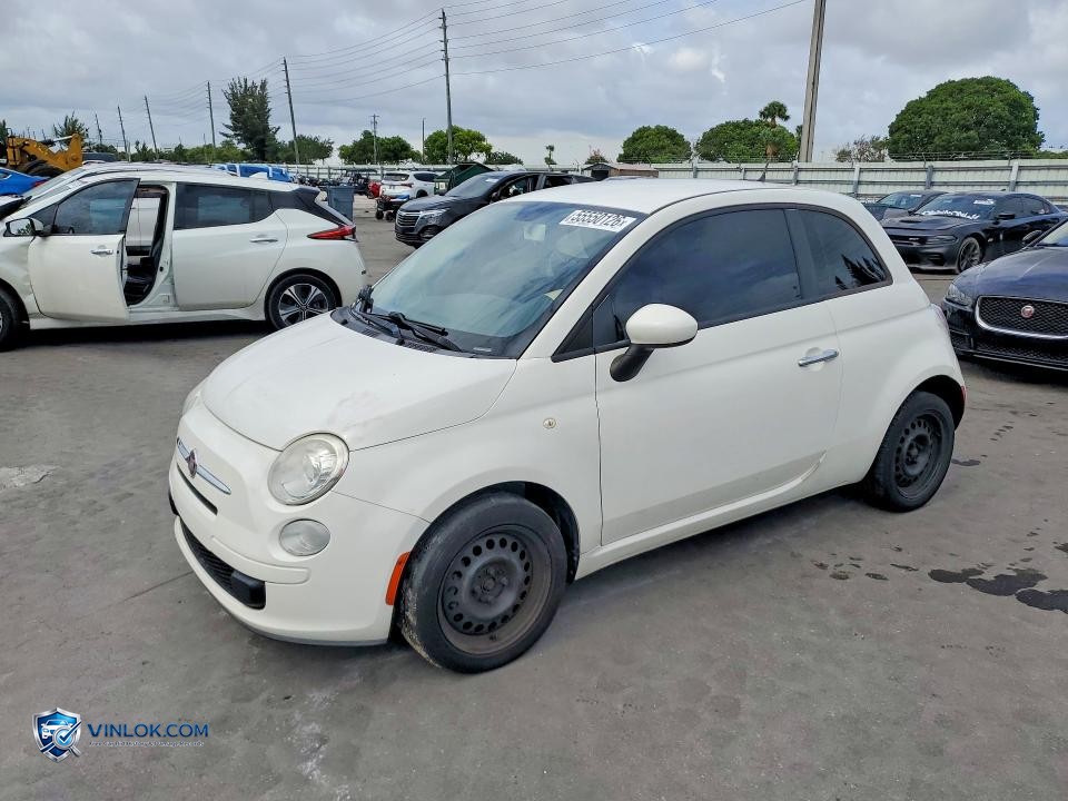 2012 FIAT 500 POP – Lot 55550126 auction photo