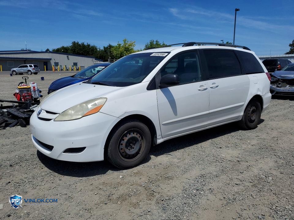 2007 TOYOTA SIENNA LE 7-PASSENGER – Lot 55552896 auction photo