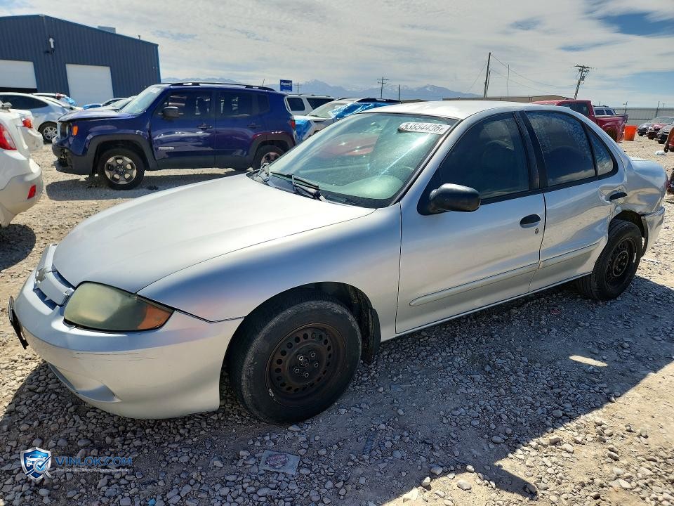 2003 CHEVROLET CAVALIER – Lot 55554496 auction photo