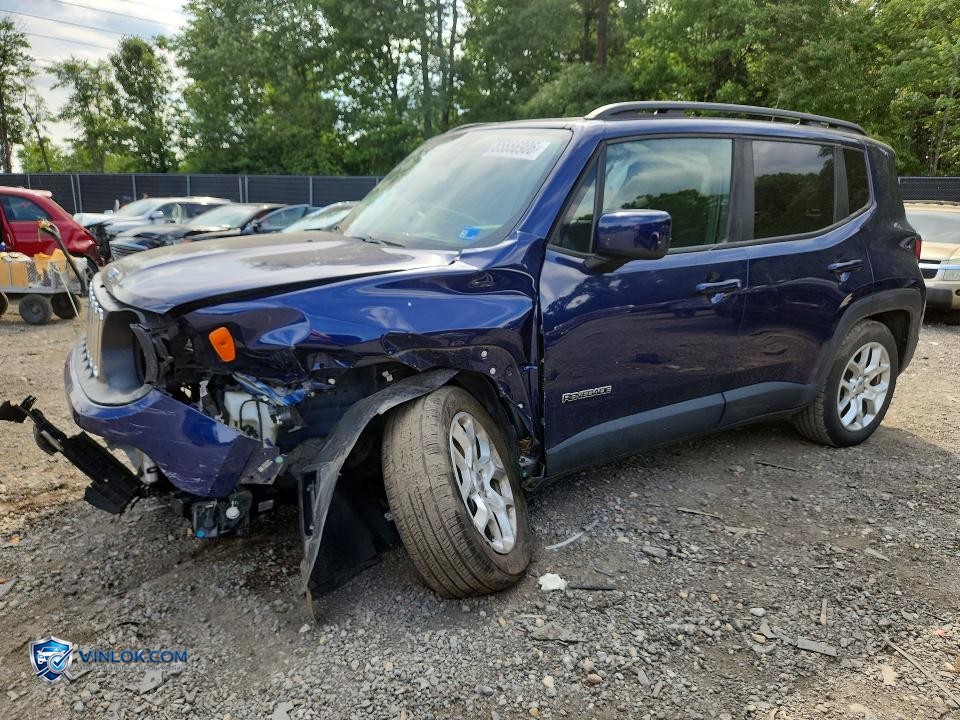 2018 JEEP RENEGADE LATITUDE – Lot 55556906 auction photo