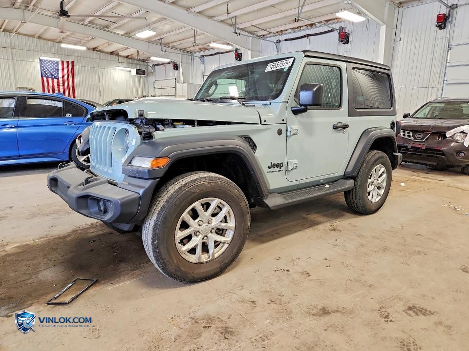 2023 JEEP WRANGLER SPORT – Lot 55557576 auction photo