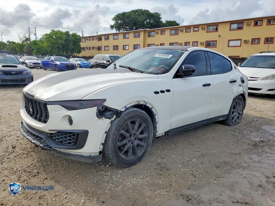 2017 MASERATI LEVANTE – Lot 55558806 auction photo