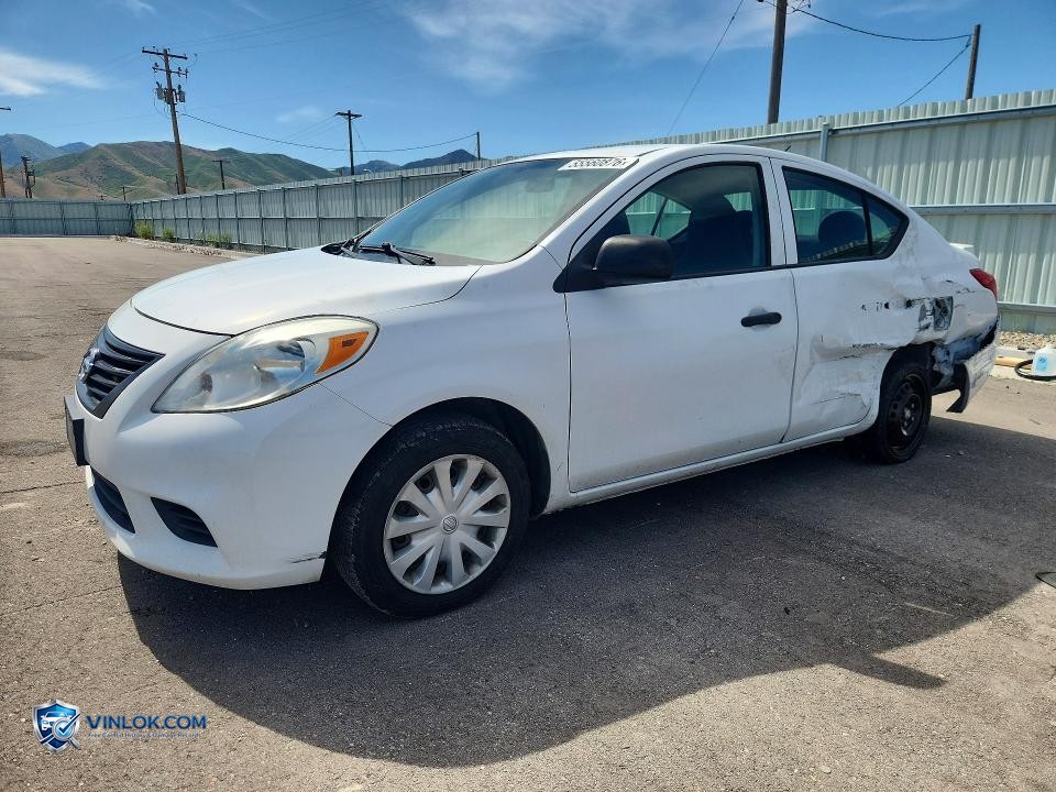 2014 NISSAN VERSA 1.6 S PLUS – Lot 55560876 auction photo