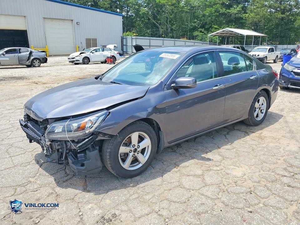 2014 HONDA ACCORD EXL – Lot 55563866 auction photo