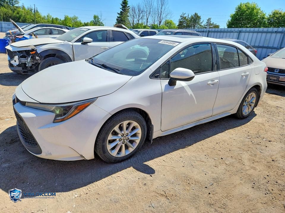 2020 TOYOTA COROLLA LE – Lot 55564606 auction photo
