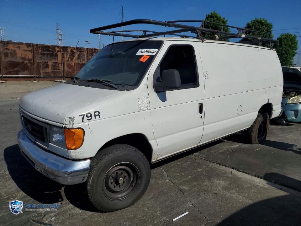 2006 FORD ECONOLINE E350 SUPER DUTY VAN – Lot 55569536 auction photo