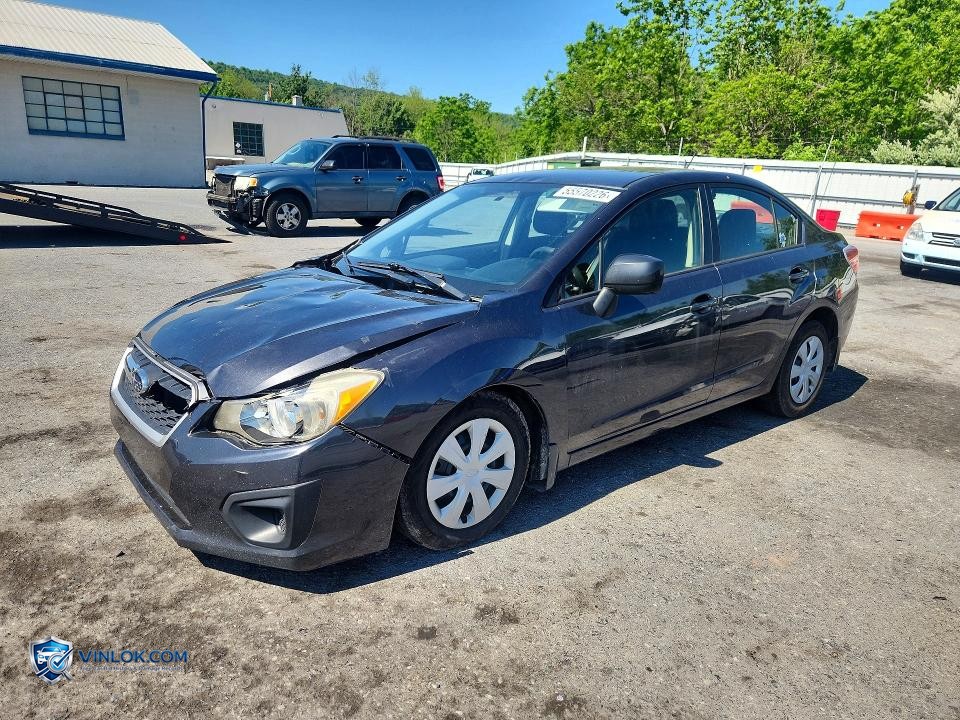 2012 SUBARU IMPREZA – Lot 55570226 auction photo