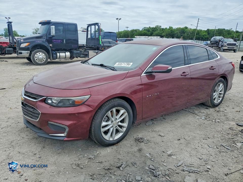 2016 CHEVROLET MALIBU LT – Lot 55571796 auction photo