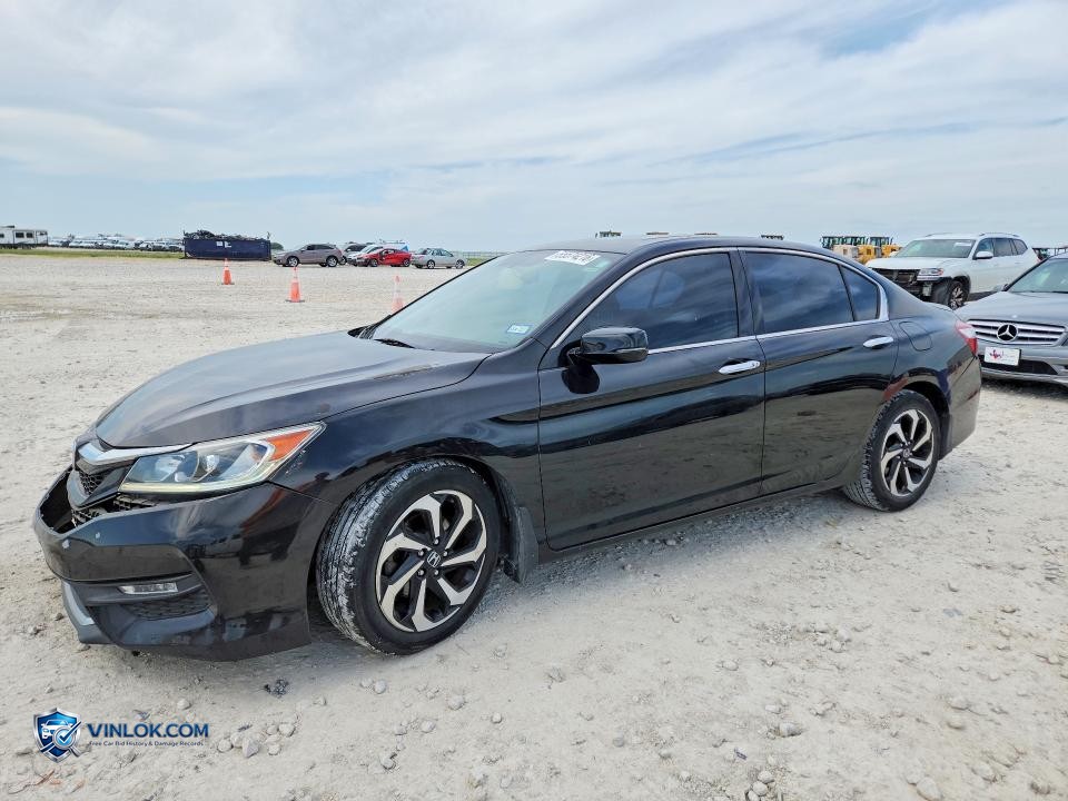 2017 HONDA ACCORD EXL – Lot 55574216 auction photo