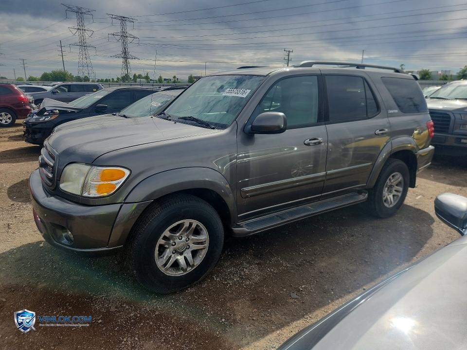 2004 TOYOTA SEQUOIA LIMITED – Lot 55575516 auction photo