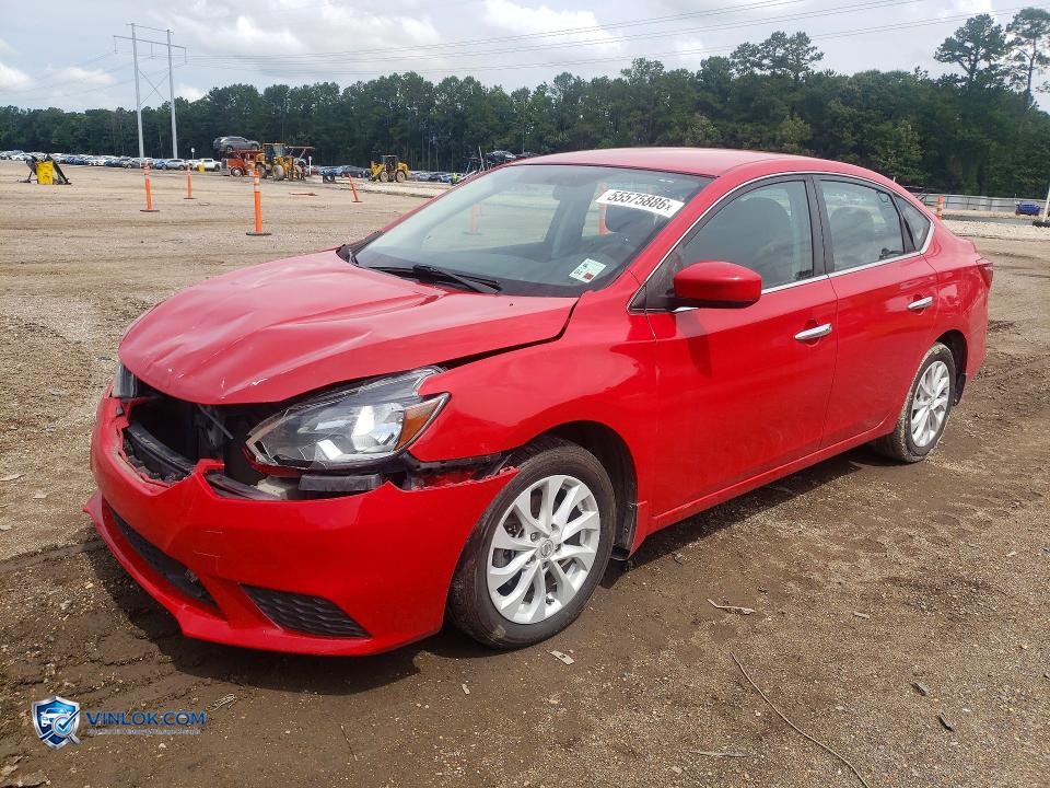 2019 NISSAN SENTRA – Lot 55575886 auction photo