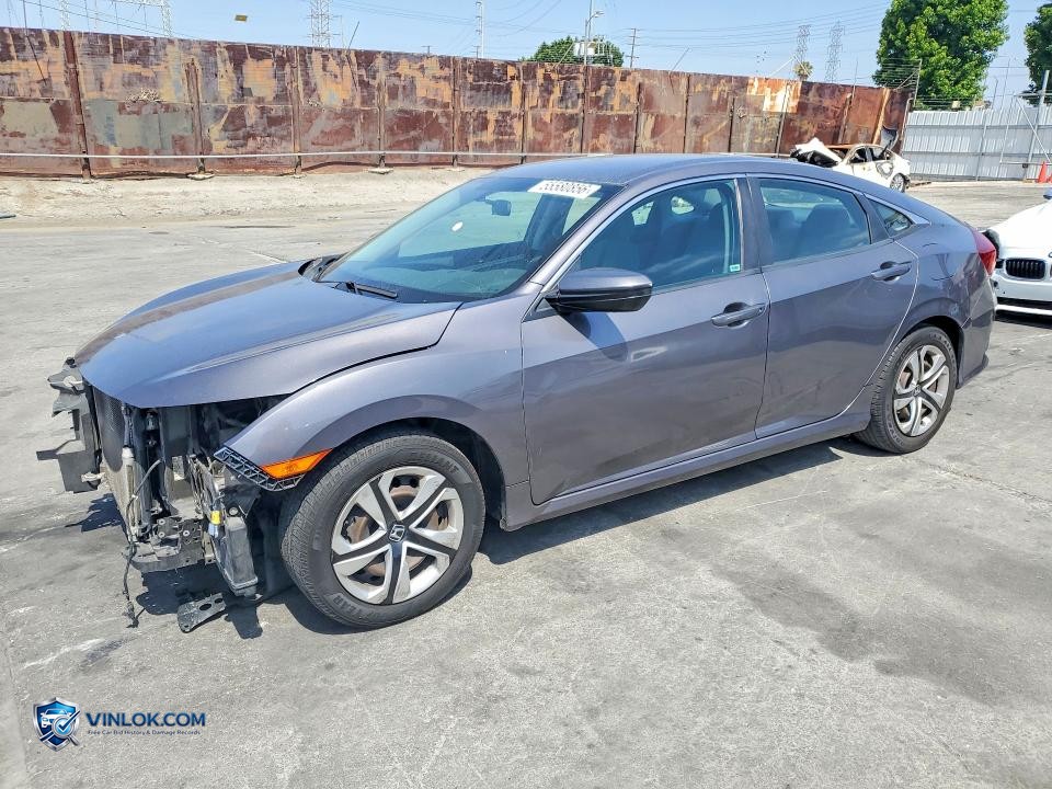 2016 HONDA CIVIC LX – Lot 55580856 auction photo