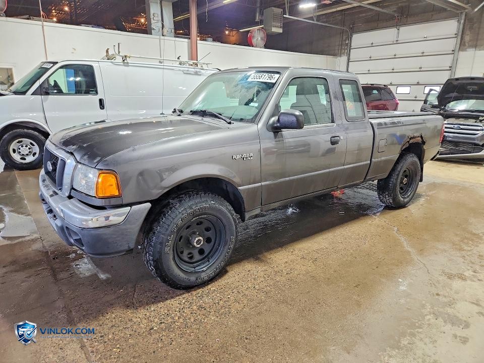 2004 FORD RANGER SUPER CAB – Lot 55581796 auction photo