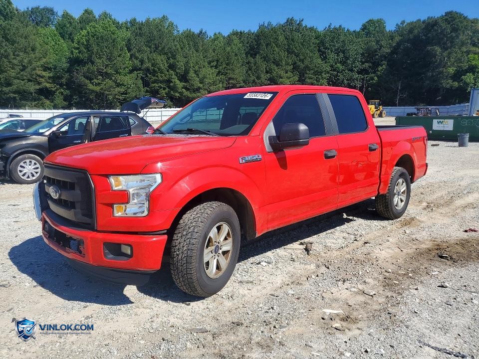 2016 FORD F150 SUPERCREW – Lot 55583126 auction photo