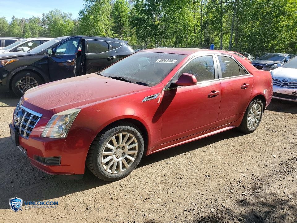 2012 CADILLAC CTS – Lot 55583966 auction photo