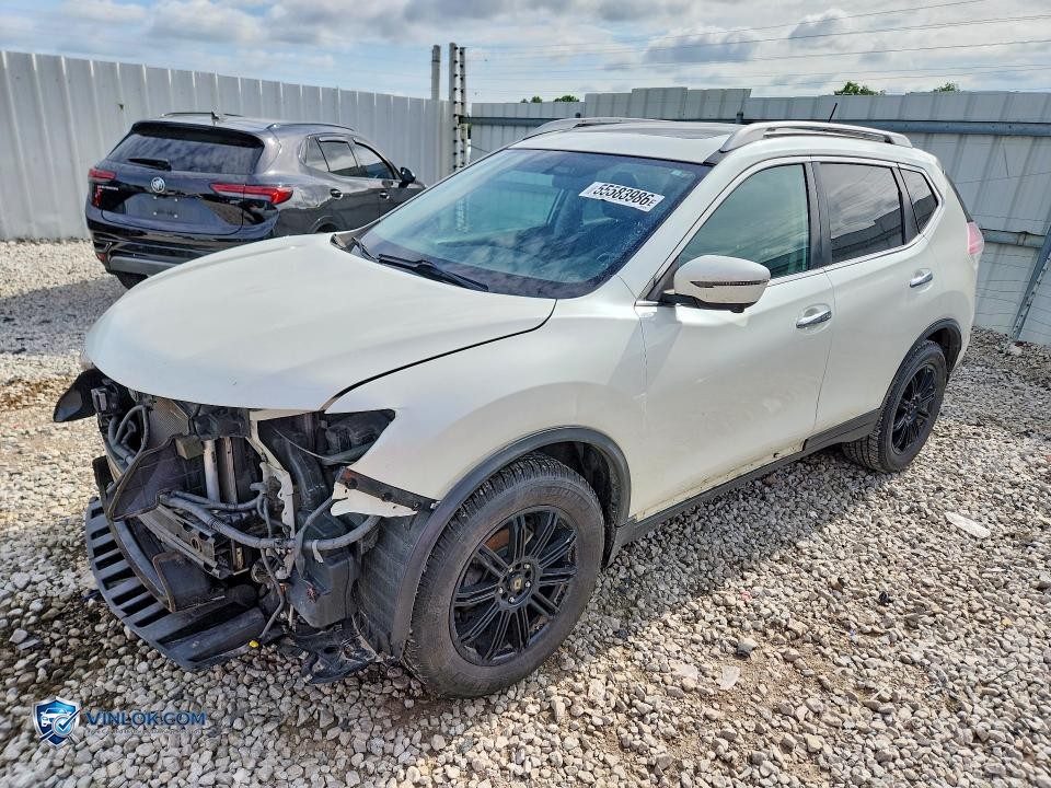 2016 NISSAN ROGUE SL – Lot 55583986 auction photo