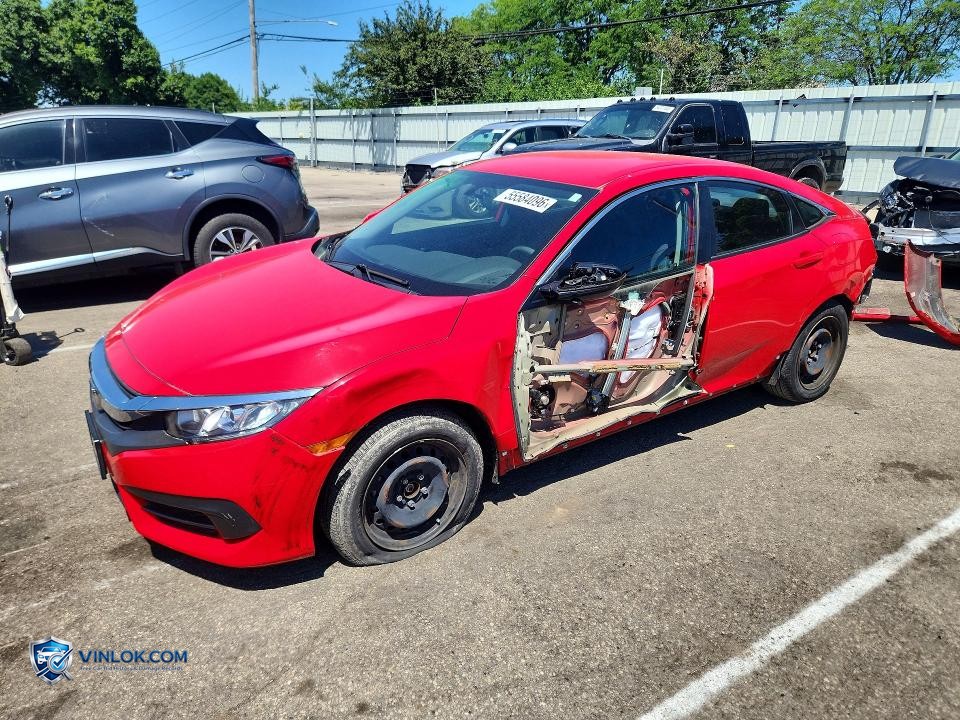 2018 HONDA CIVIC LX – Lot 55584096 auction photo