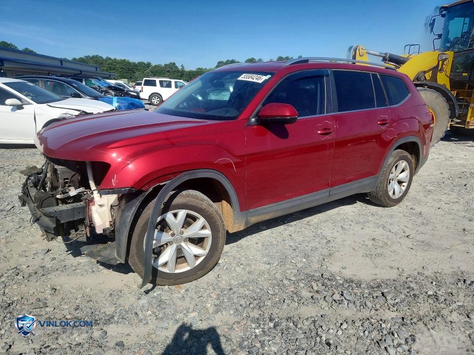 2018 VOLKSWAGEN ATLAS SE – Lot 55584246 auction photo