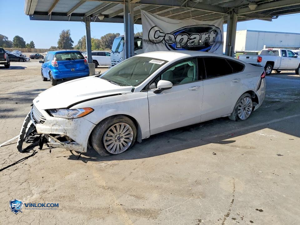 2017 FORD FUSION SE HYBRID – Lot 55586596 auction photo