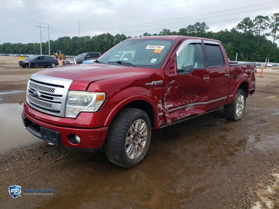 2013 FORD F150 SUPERCREW – Lot 55587246 auction photo