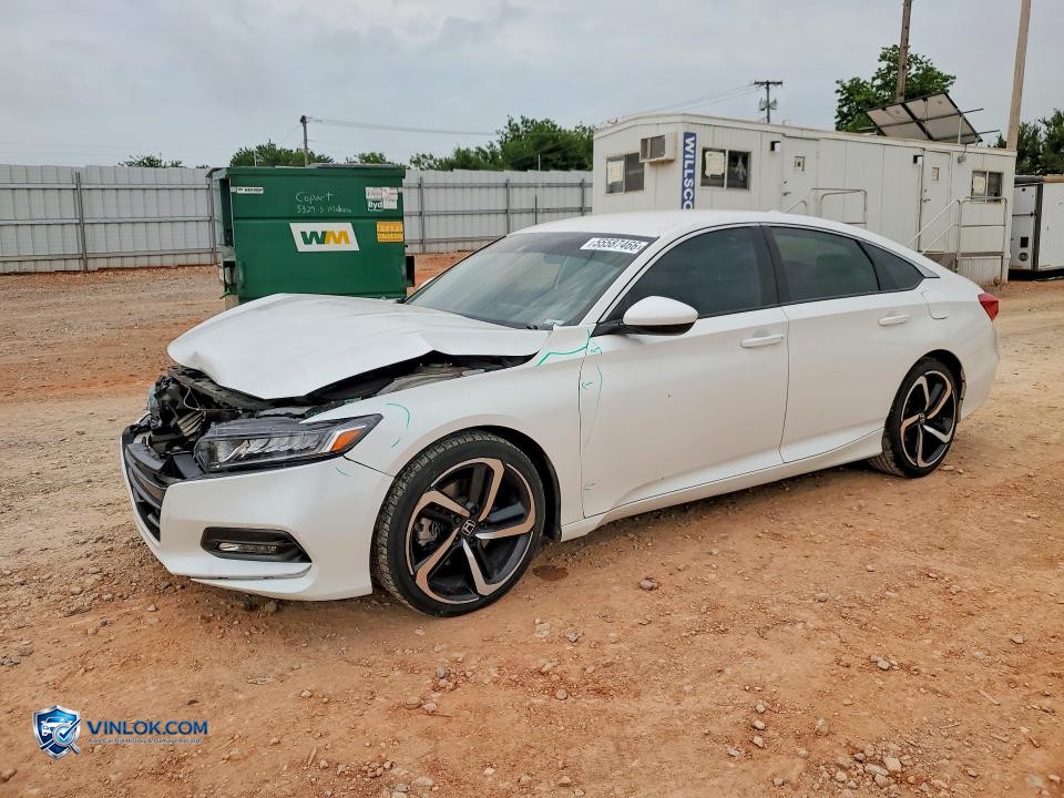 2019 HONDA ACCORD SPORT – Lot 55587466 auction photo