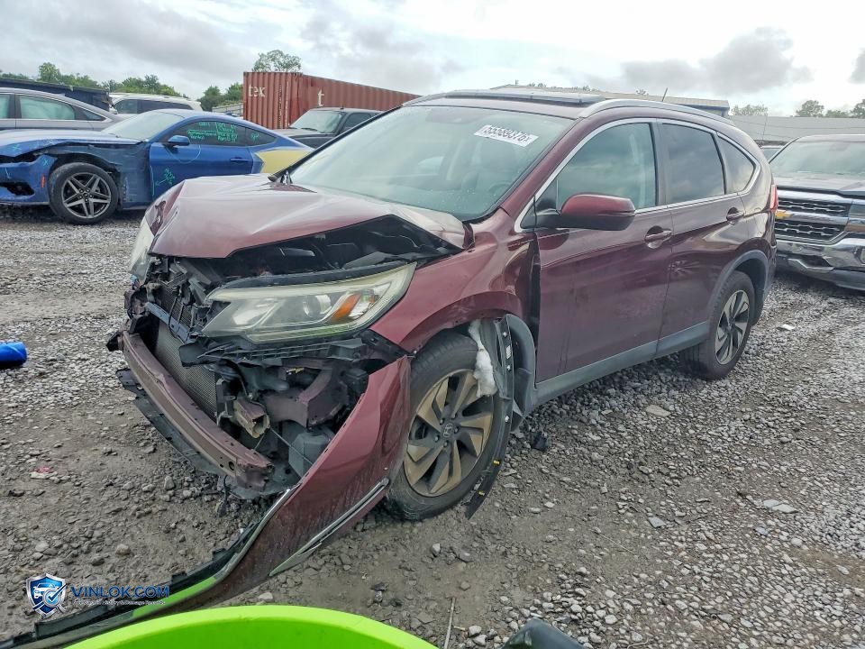 2016 HONDA CR-V TOURING – Lot 55589376 auction photo