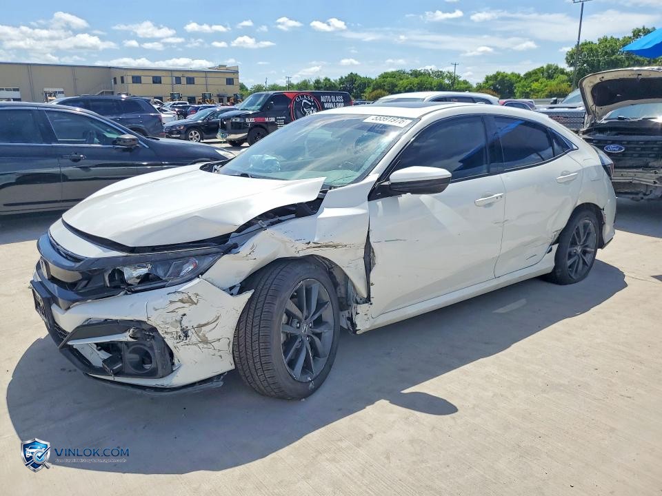 2021 HONDA CIVIC EX – Lot 55591976 auction photo