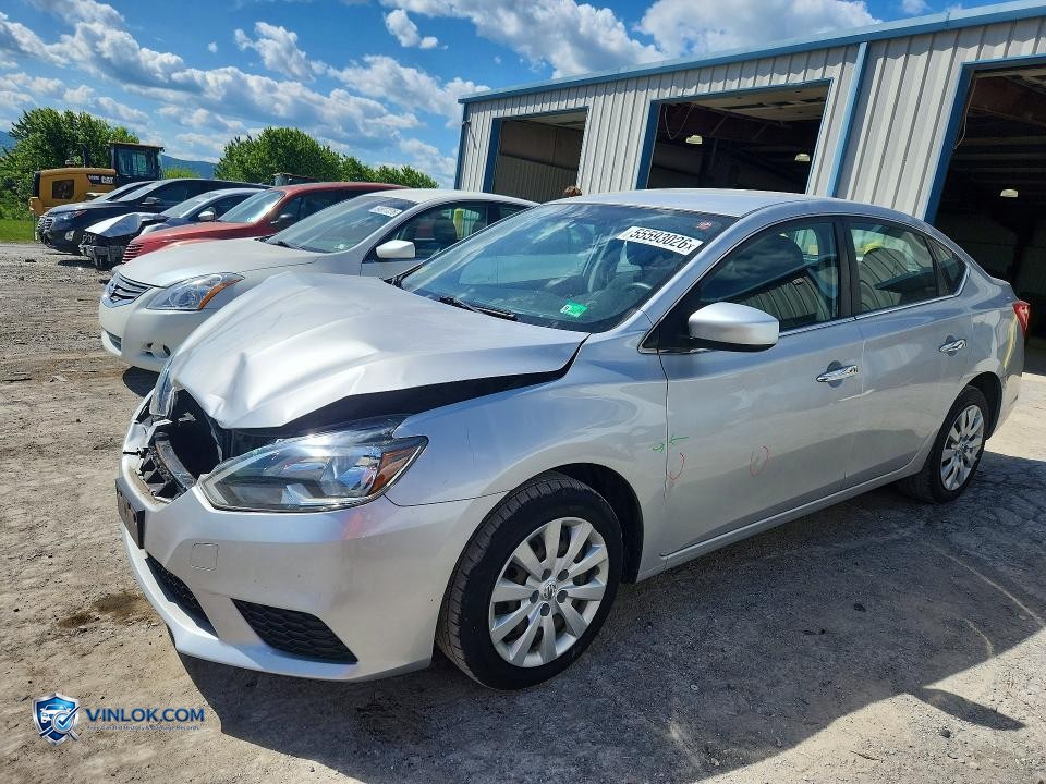 2016 NISSAN SENTRA S – Lot 55593026 auction photo