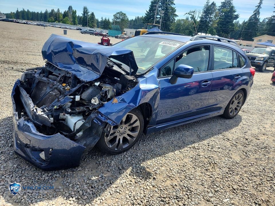 2012 SUBARU IMPREZA SPORT LIMITED – Lot 55594096 auction photo