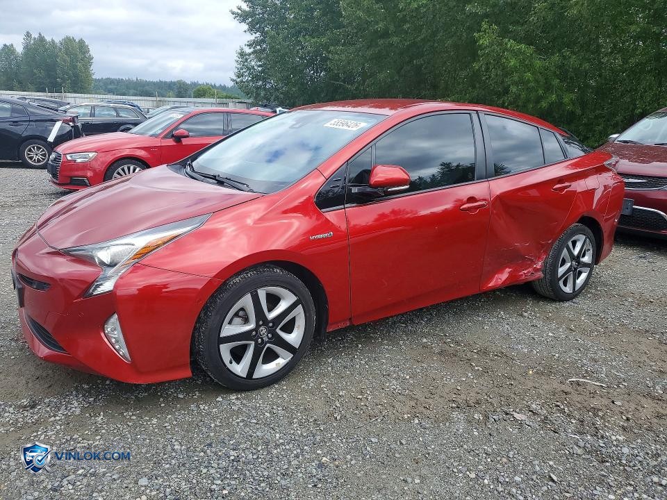 2018 TOYOTA PRIUS FOUR TOURING – Lot 55596426 auction photo