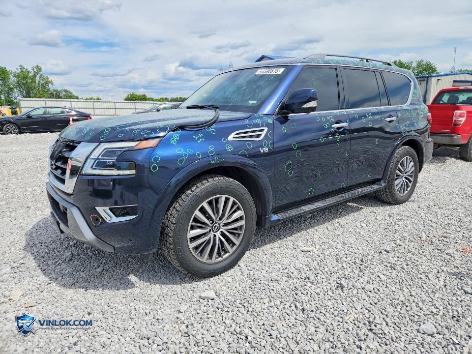 2022 NISSAN ARMADA SL – Lot 55596616 auction photo