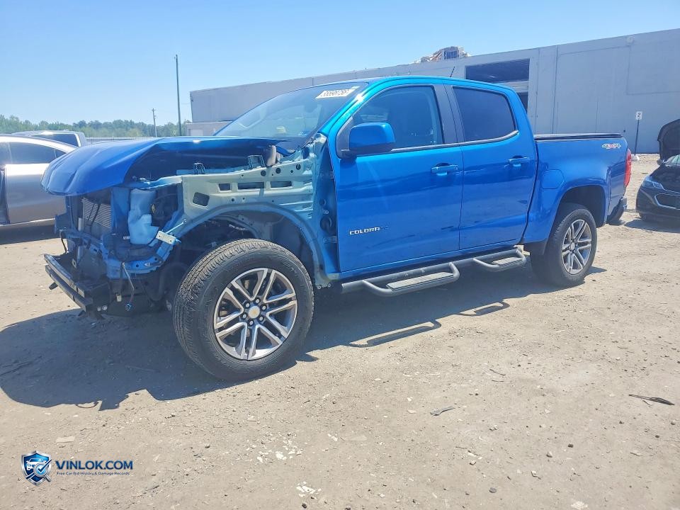 2022 CHEVROLET COLORADO LT – Lot 55598756 auction photo