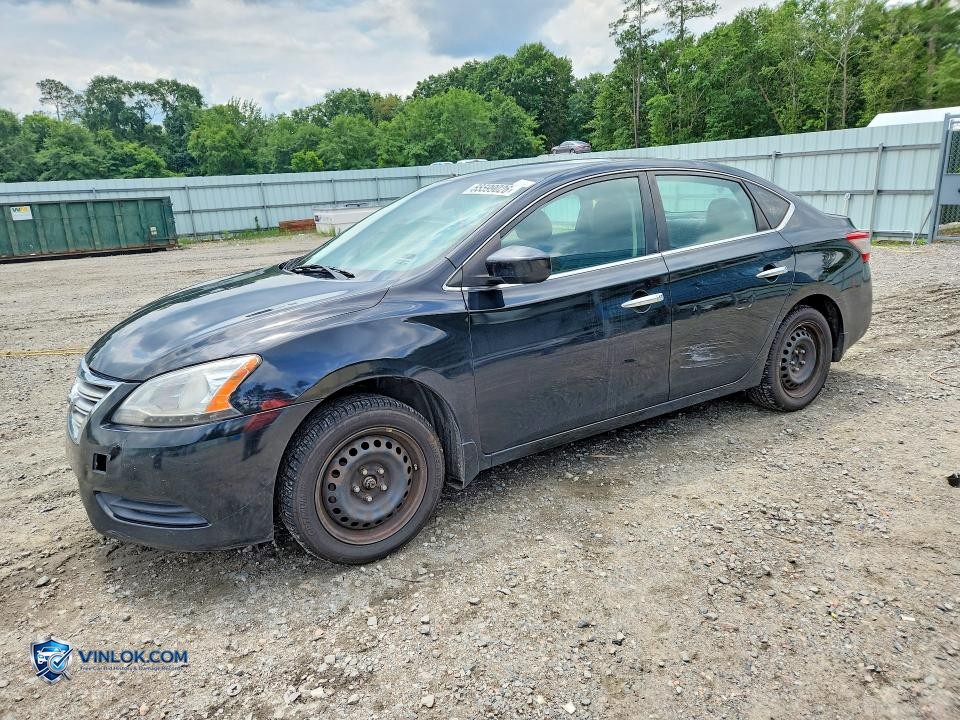2013 NISSAN SENTRA S – Lot 55599026 auction photo
