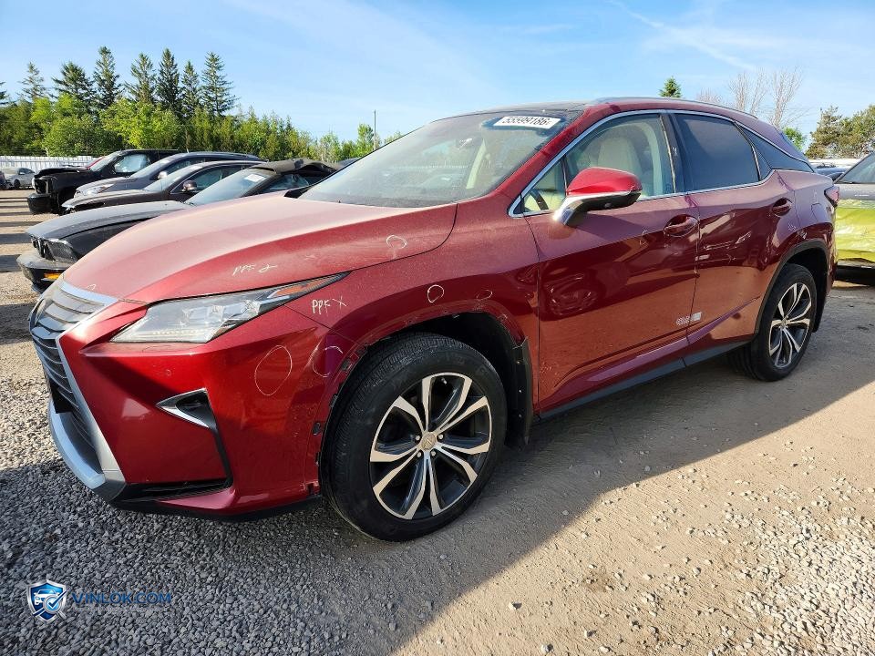 2016 LEXUS RX 350 BASE – Lot 55599186 auction photo