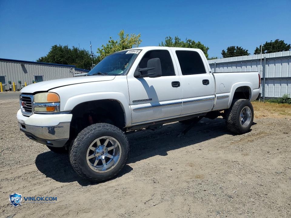 2001 GMC SIERRA K2500 HEAVY DUTY – Lot 55599476 auction photo