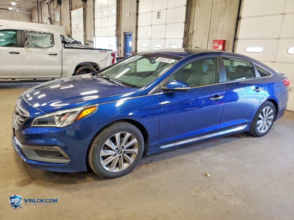 2017 HYUNDAI SONATA SPORT – Lot 55600736 auction photo