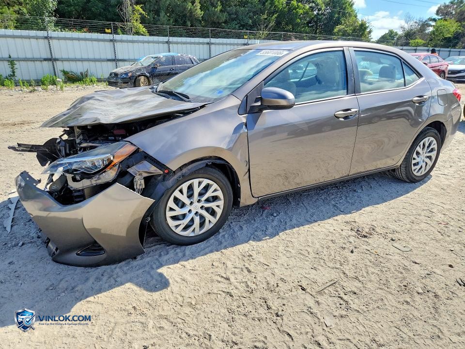 2018 TOYOTA COROLLA LE – Lot 55601086 auction photo