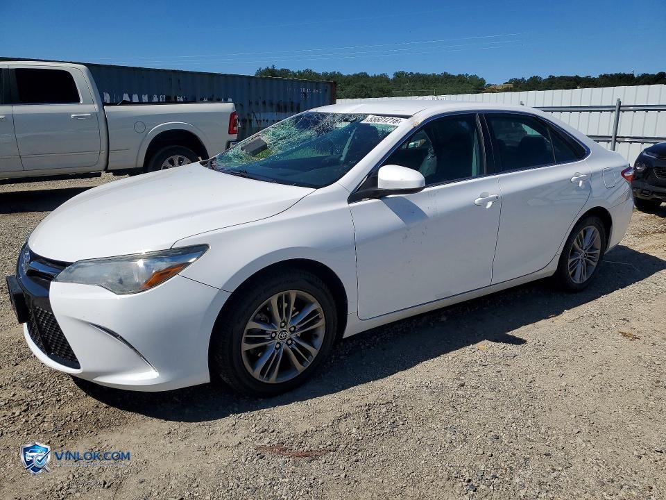 2015 TOYOTA CAMRY SE – Lot 55601216 auction photo