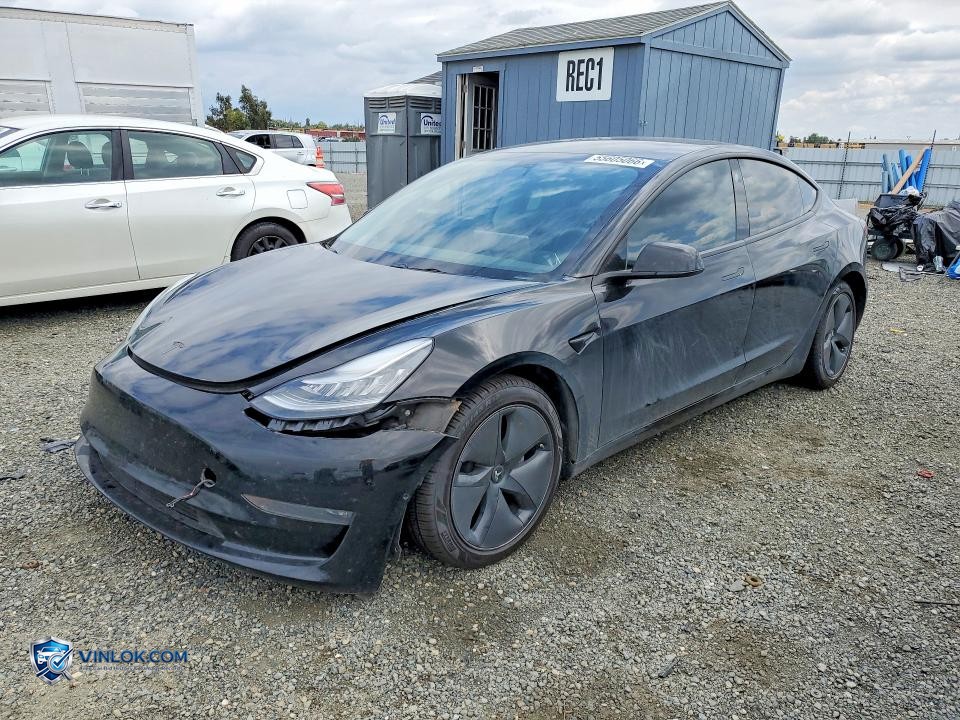 2020 TESLA MODEL 3 – Lot 55605066 auction photo