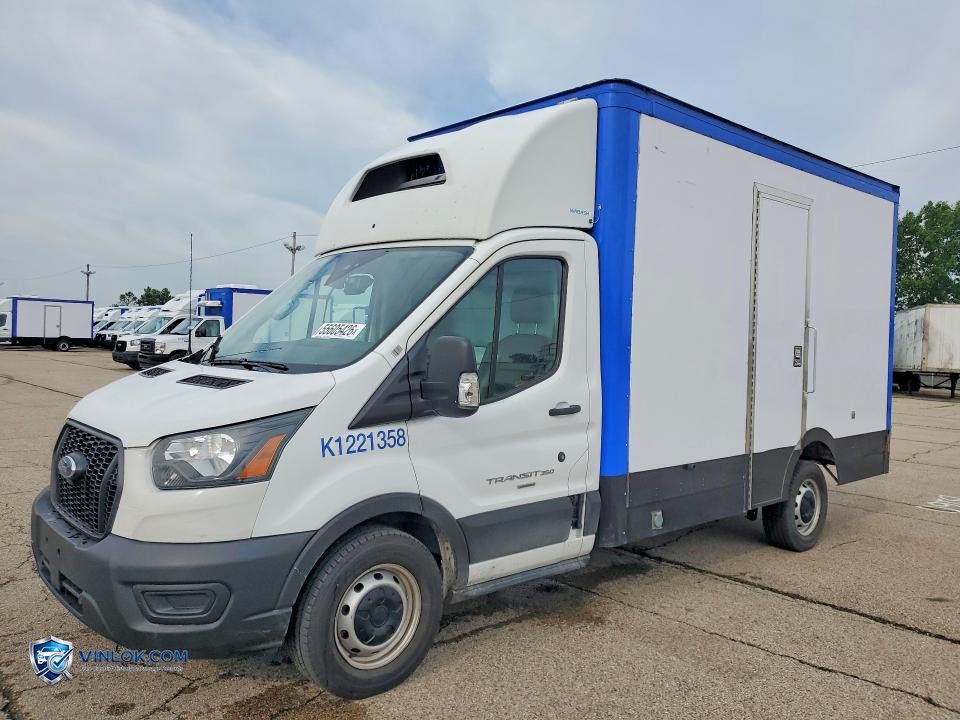 2023 FORD TRANSIT DELIVERY TRUCK – Lot 55605426 auction photo