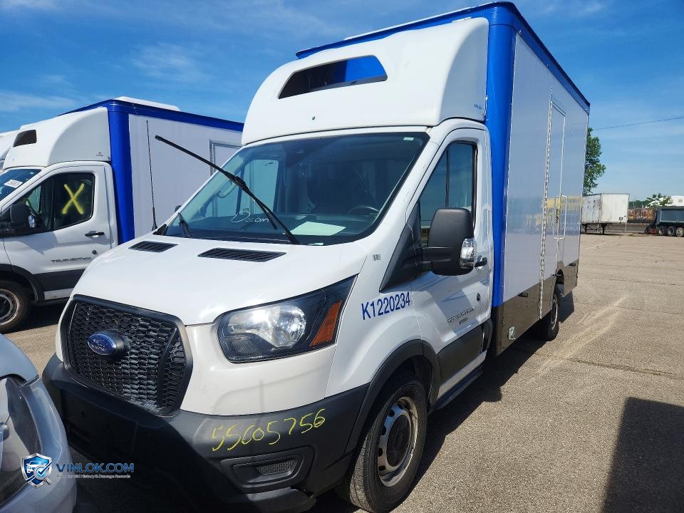 2023 FORD TRANSIT DELIVERY TRUCK – Lot 55605756 auction photo