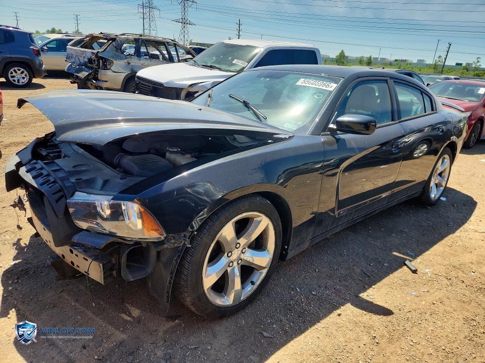 2012 DODGE CHARGER SXT – Lot 55605966 auction photo